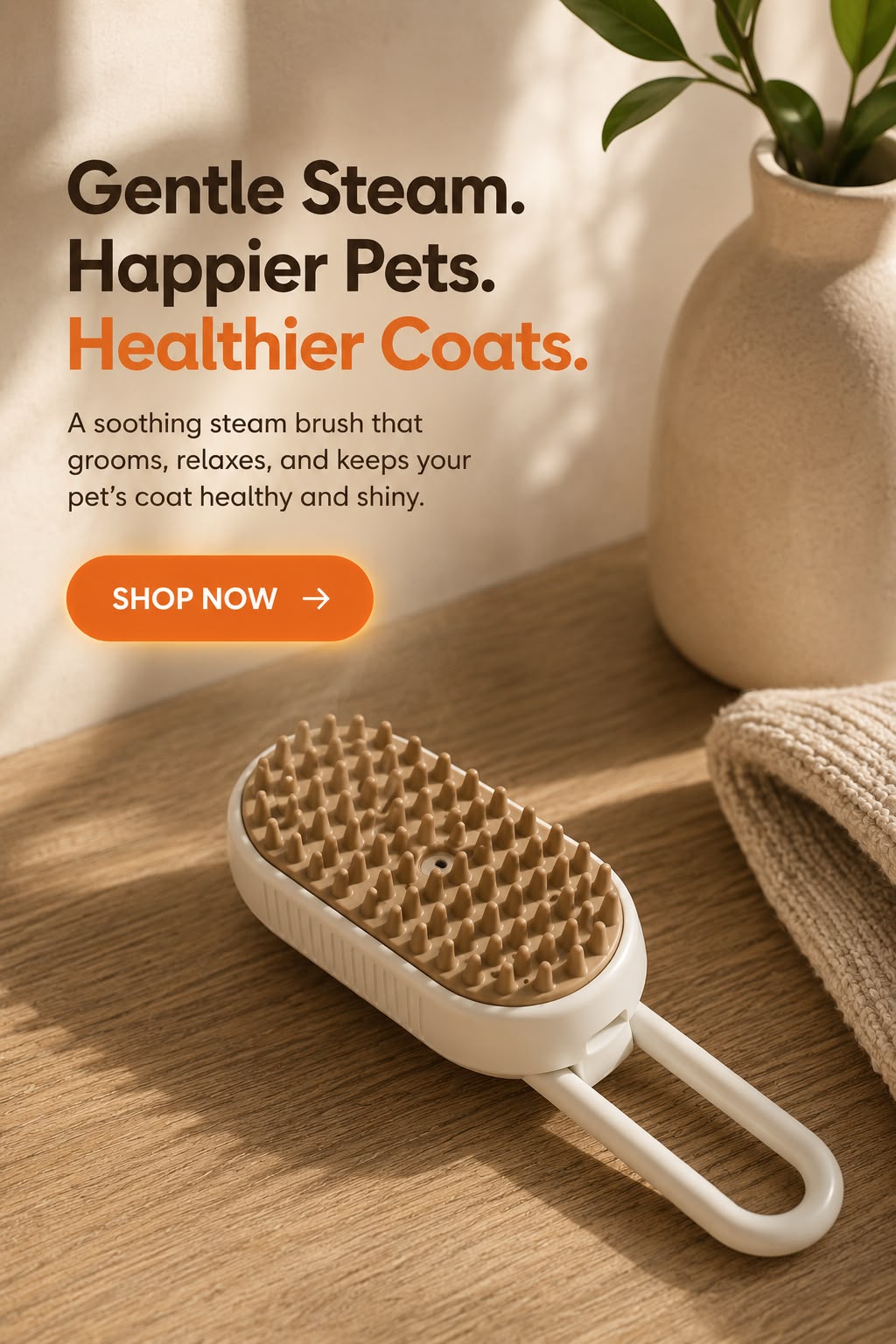 The Viral Steam Brush Pets Love