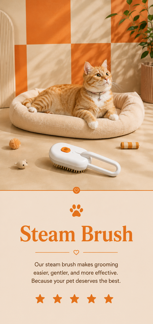 The Viral Steam Brush Pets Love
